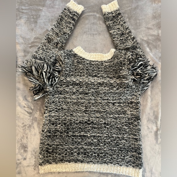 Banana Republic shabby layers fringe sweater - Picture 6 of 6